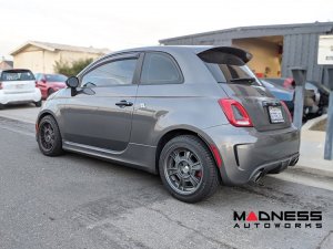FIAT 500 Custom Wheels - Competizione - Sportiva Design - 15" - Gunmetal